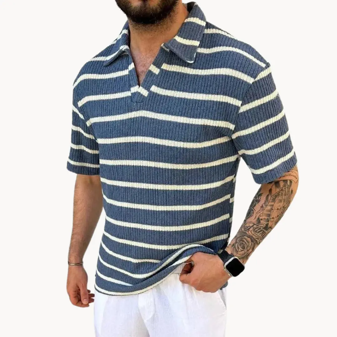 Stonebrook Striped - Polo Shirt CASA LARO