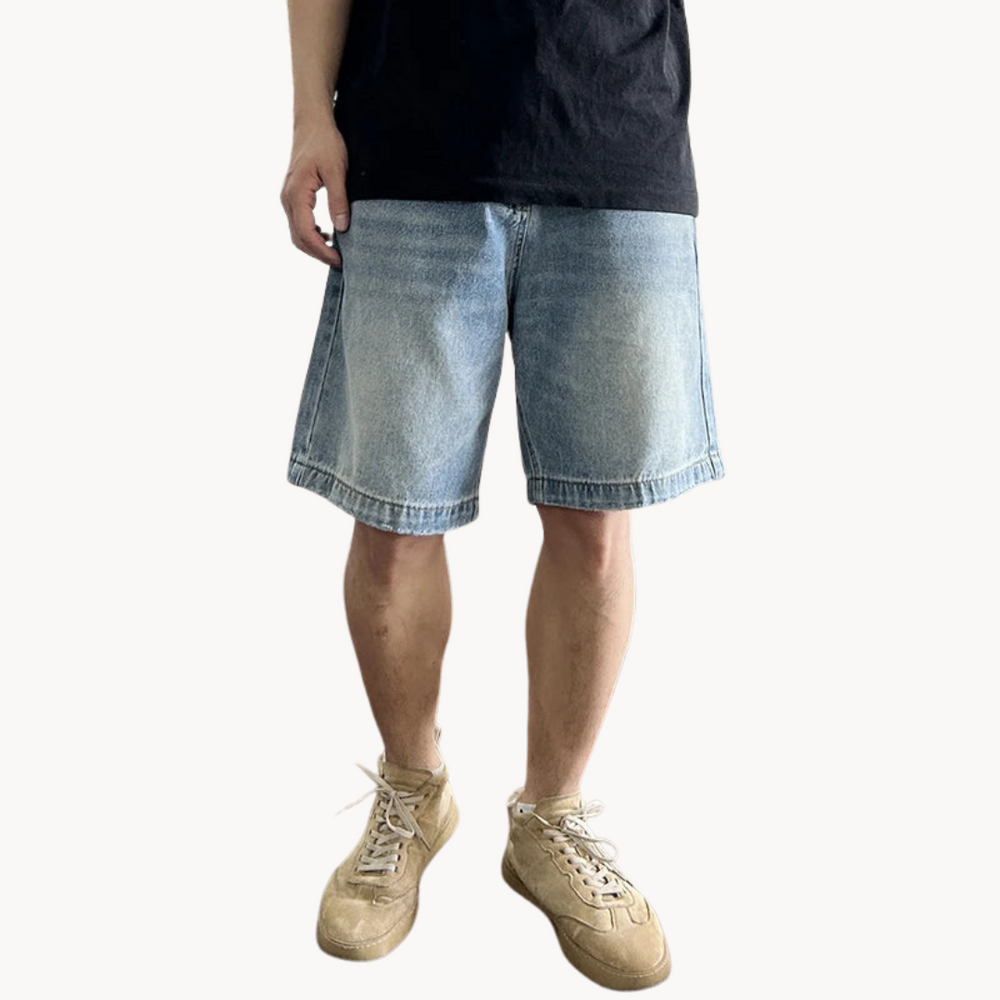 Stonewash Denim - Shorts CASA LARO MEN