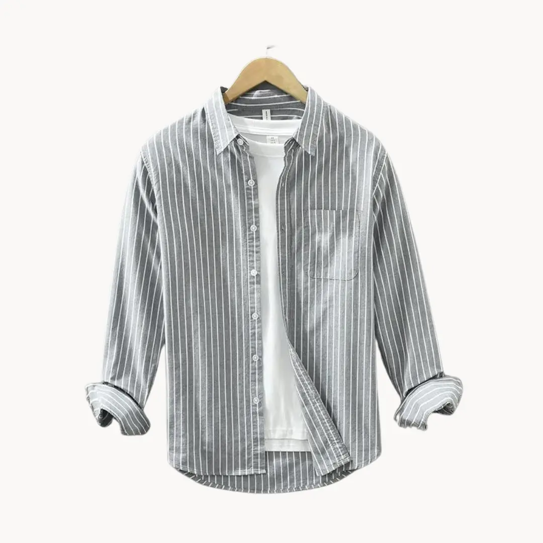 Striped Cotton - Shirt CASA LARO