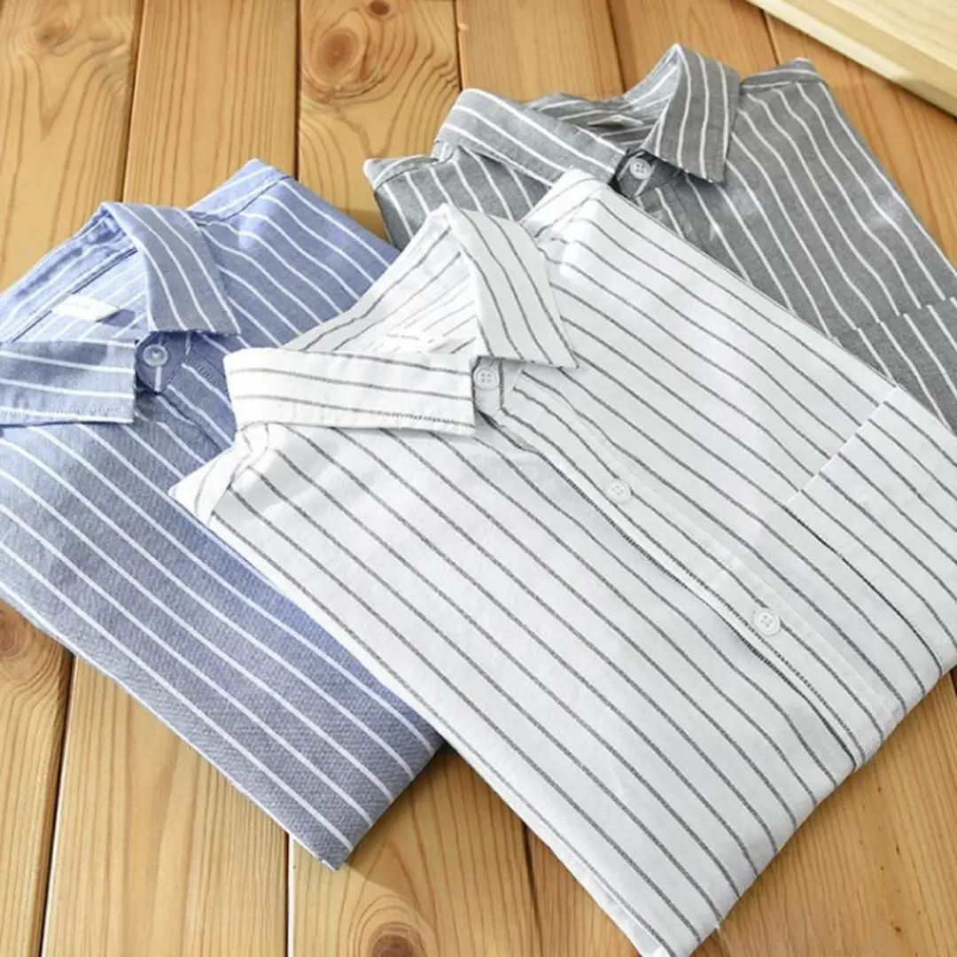 Striped Cotton - Shirt CASA LARO
