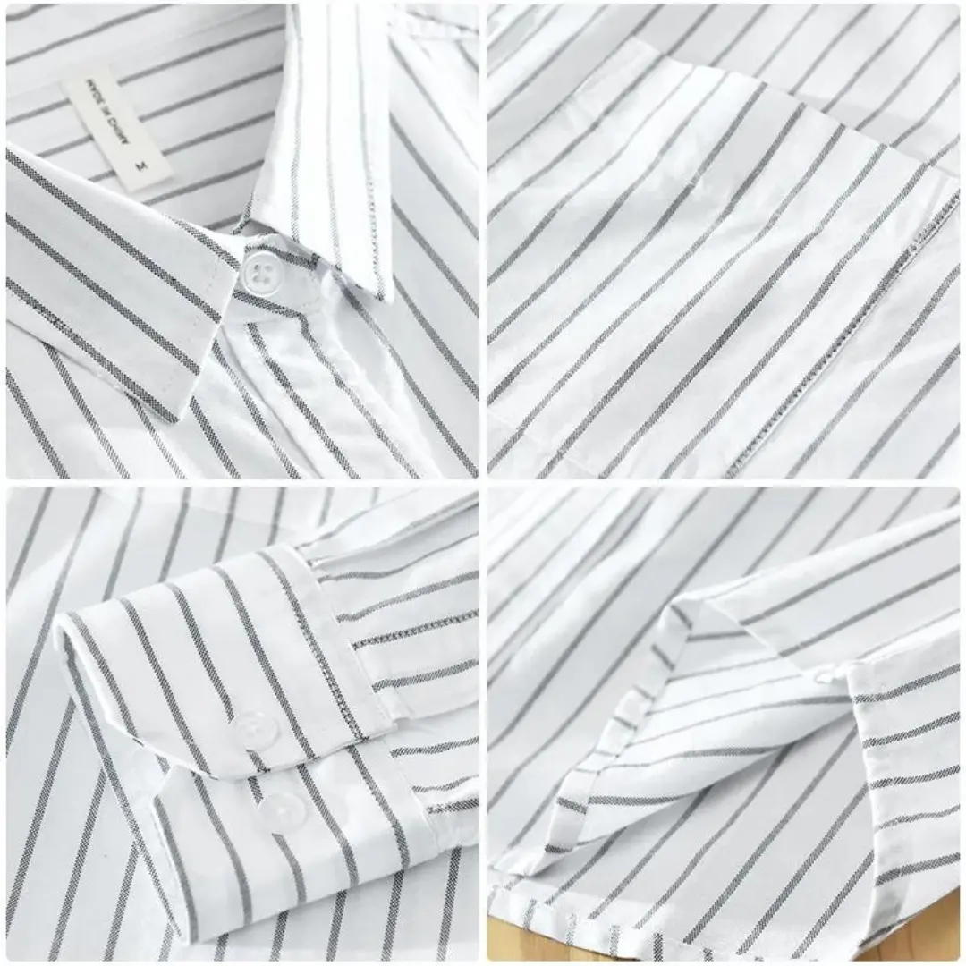 Striped Cotton - Shirt CASA LARO