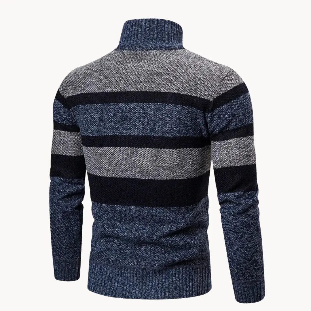 Striped Knit Crewneck - Sweater CASA LARO