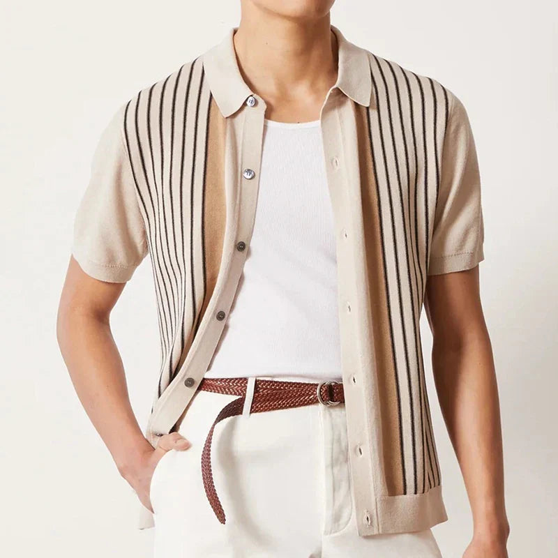 Striped Knit - Polo CASA LARO MEN