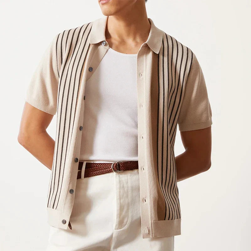 Striped Knit - Polo CASA LARO MEN