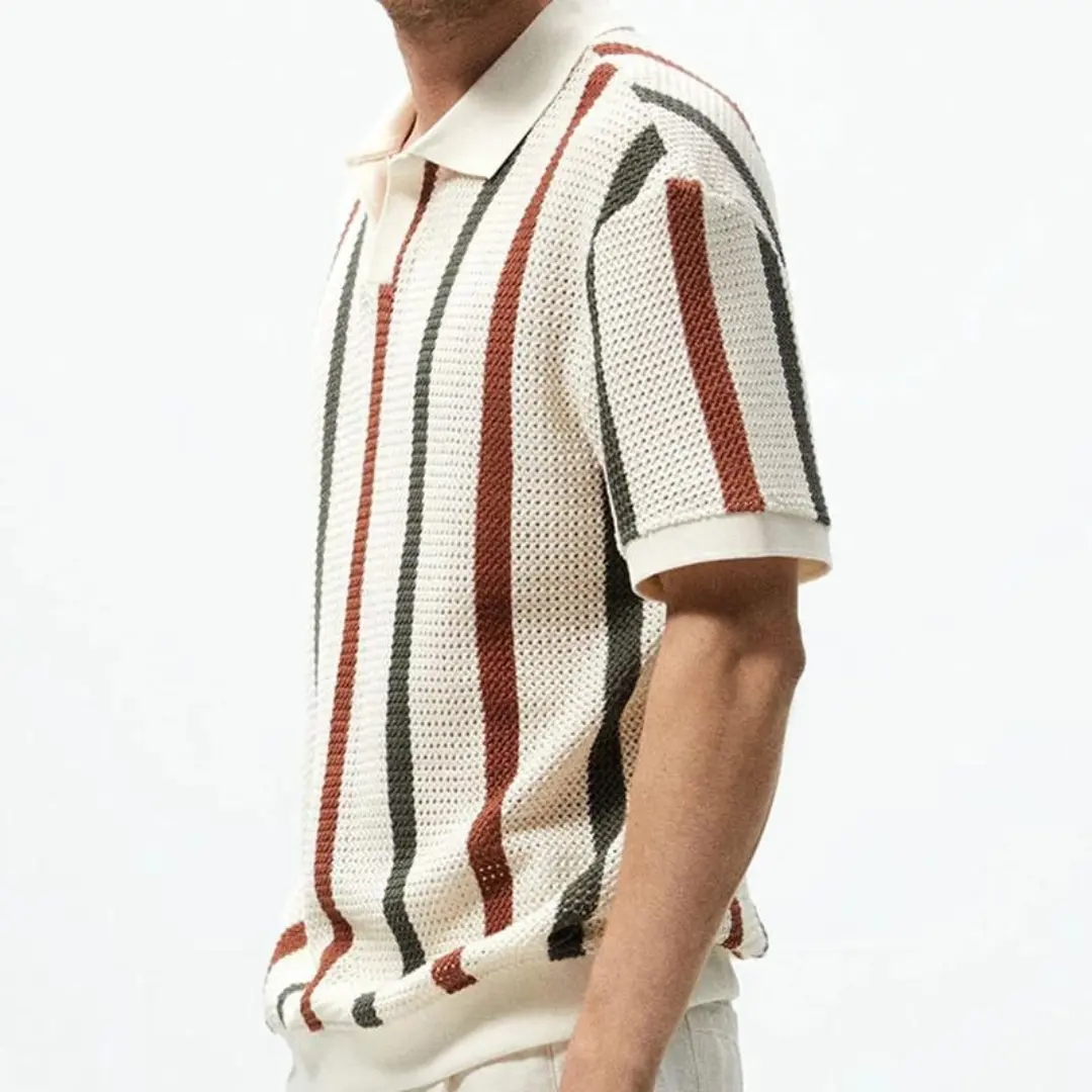Striped Loose Fit - Polo Shirt CASA LARO