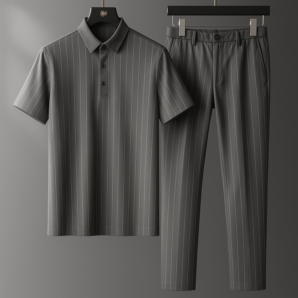 Solari Tailored Polo - Two-Piece Set