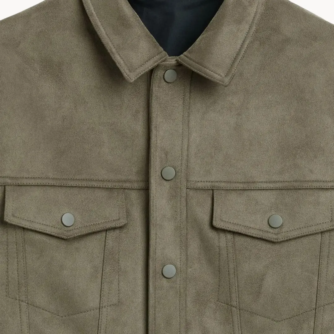Suede Snap-Front - Jacket CASA LARO