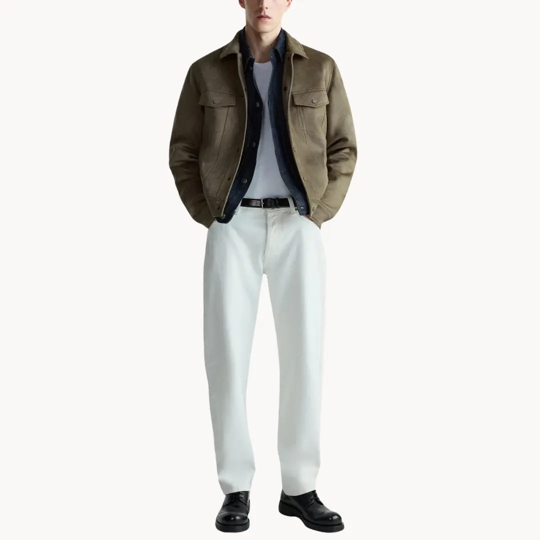 Suede Snap-Front - Jacket CASA LARO