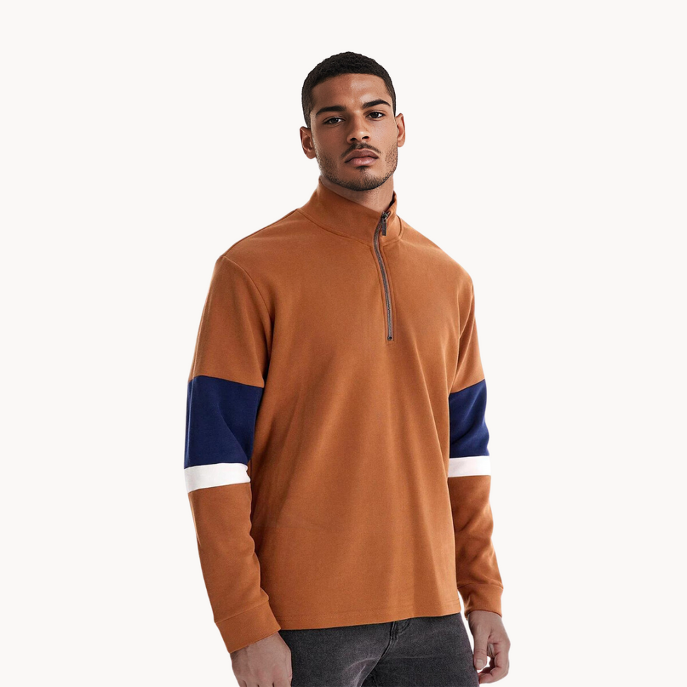 Sultan Quarter-Zip Knit - Sweater CASA LARO MEN