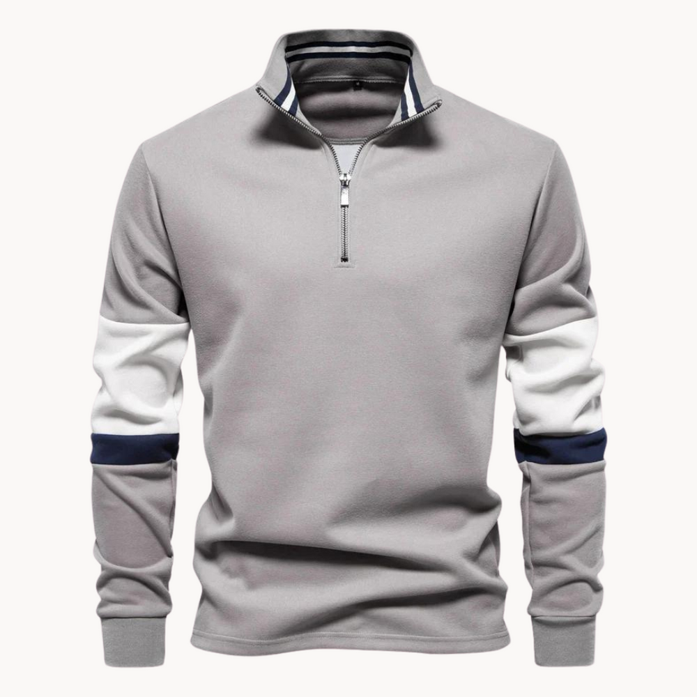 Sultan Quarter-Zip Knit - Sweater CASA LARO MEN