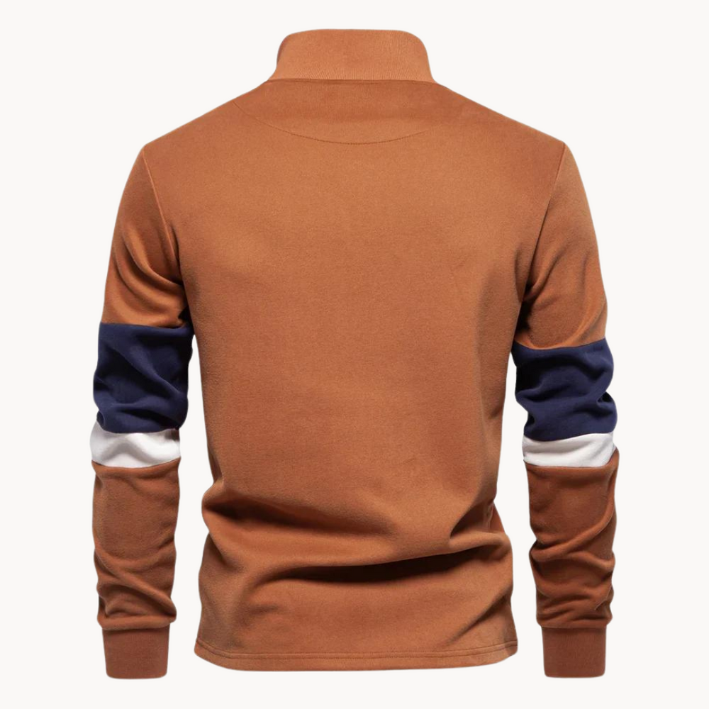 Sultan Quarter-Zip Knit - Sweater CASA LARO MEN