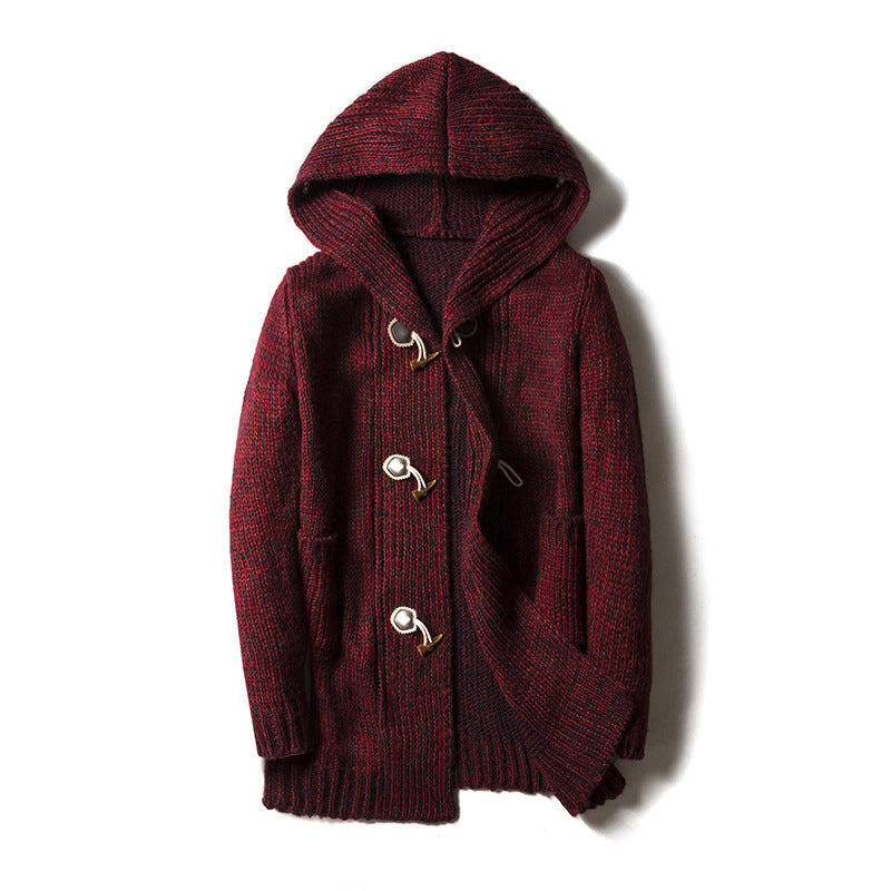 Summit Toggle Front Knit - Cardigan CASA LARO MEN
