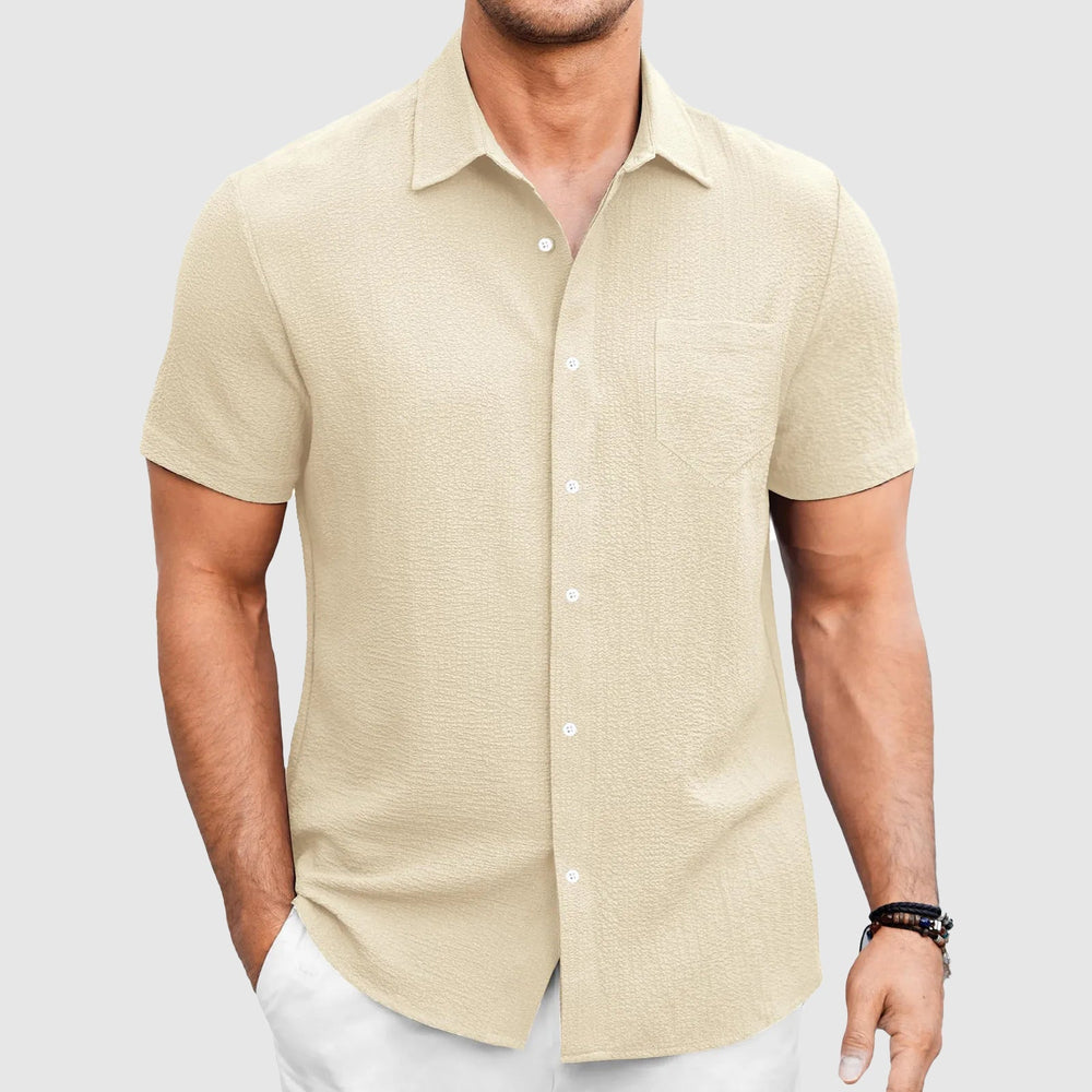 Sunlit Corsica - Shirt CASA LARO MEN