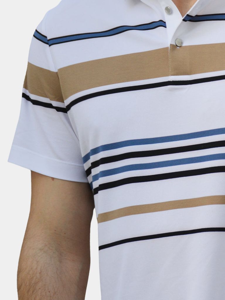 Sunset Stripe Polo – Casa  Laro CASA LARO