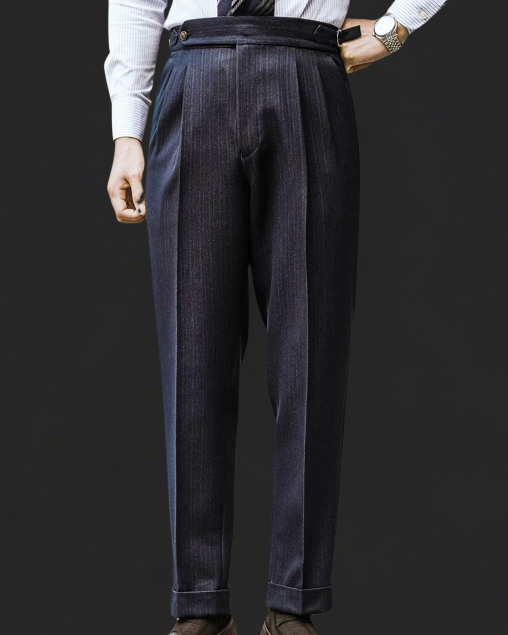 Tailored Business Slim Fit - Trousers CASA LARO MEN