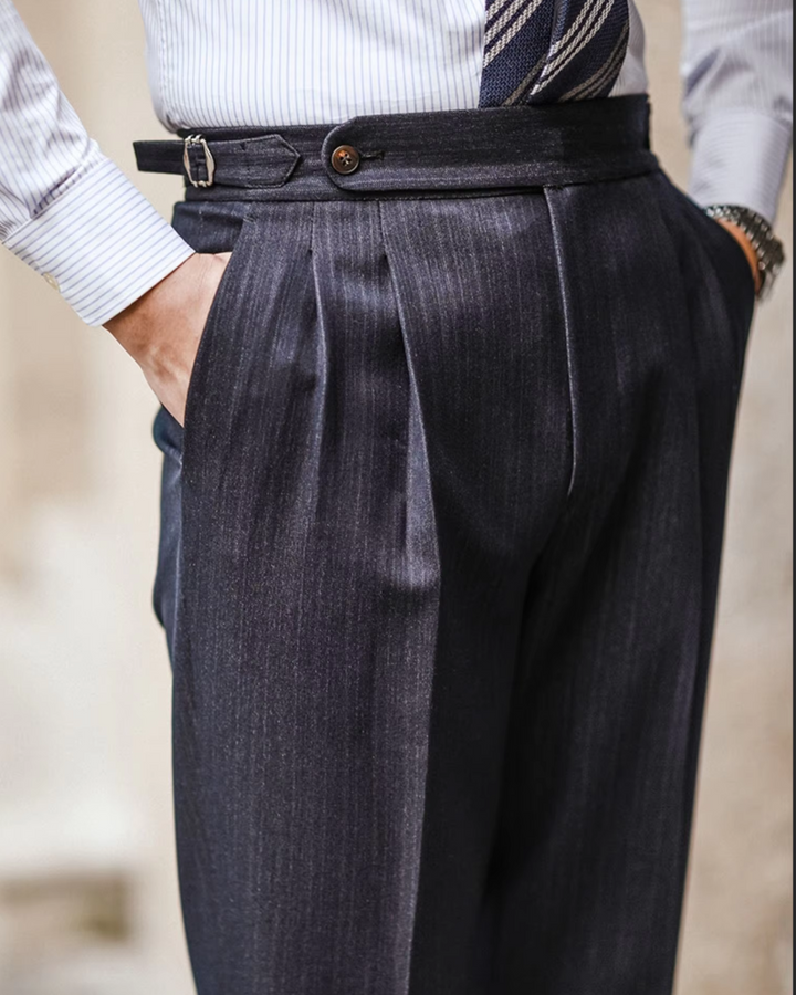 Tailored Business Slim Fit - Trousers CASA LARO MEN