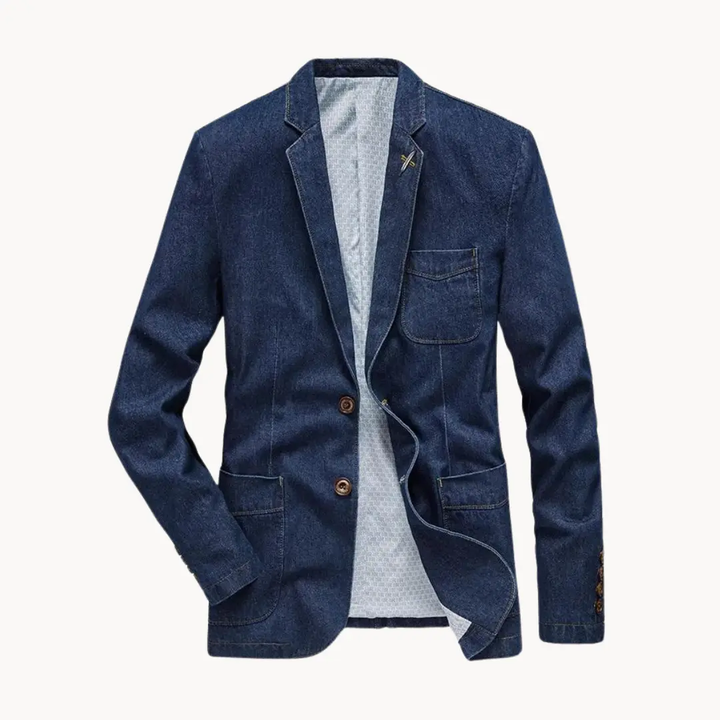 Tailored Denim Lapel - Blazer CASA LARO