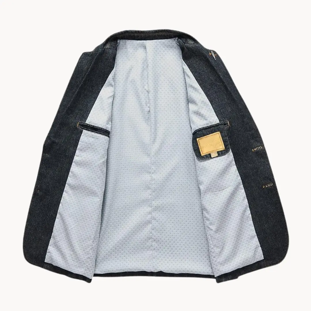 Tailored Denim Lapel - Blazer CASA LARO