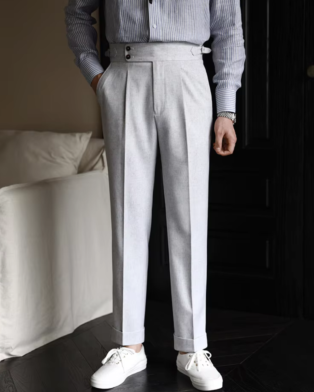 Tailored Gurkha High-Waist - Pants CASA LARO MEN