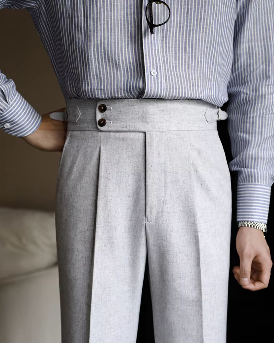 Tailored Gurkha High-Waist - Pants CASA LARO MEN