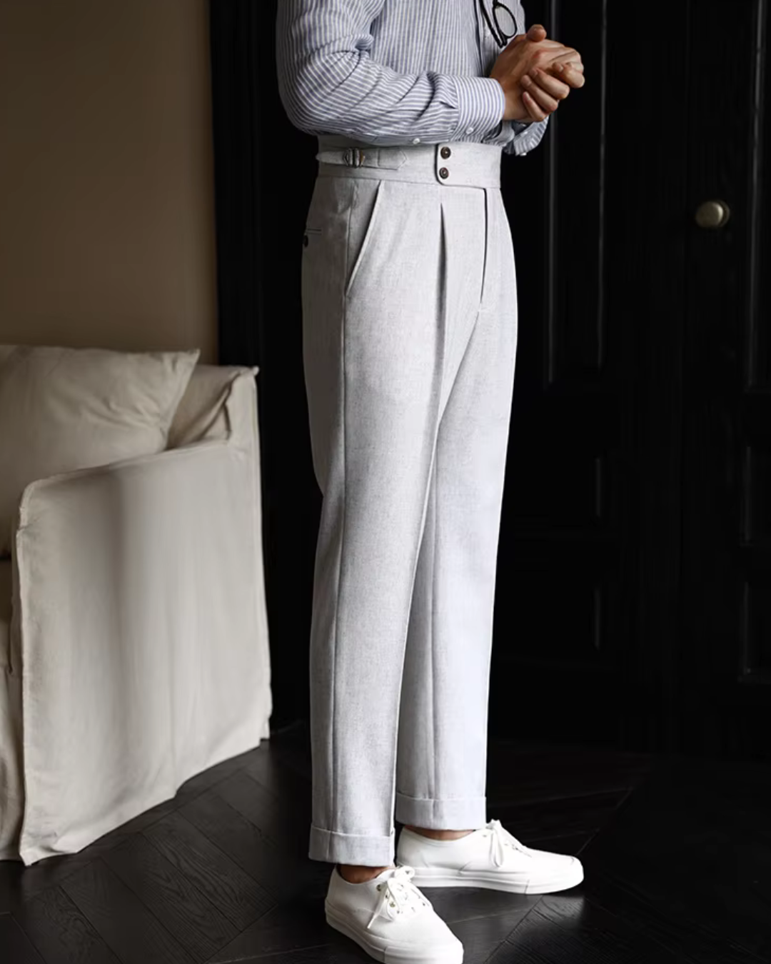 Tailored Gurkha High-Waist - Pants CASA LARO MEN