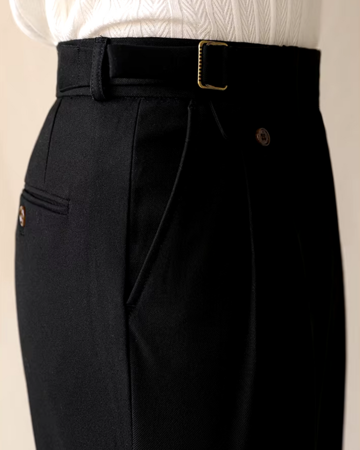 Tailored High-Waist Straight Leg - Trousers CASA LARO MEN