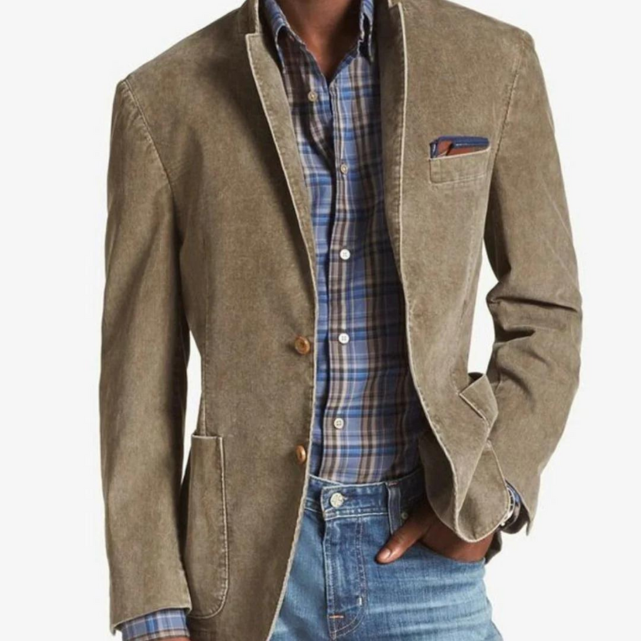 Tailored Slim Fit Single-Breasted - Blazer CAAYWORLD MEN