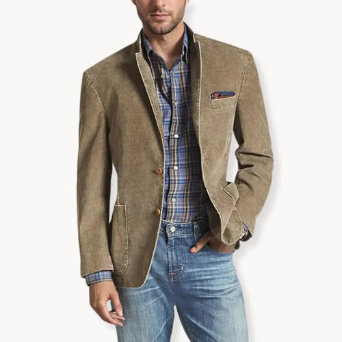Tailored Slim-Fit Wool Blend - Blazer CAAYWORLD