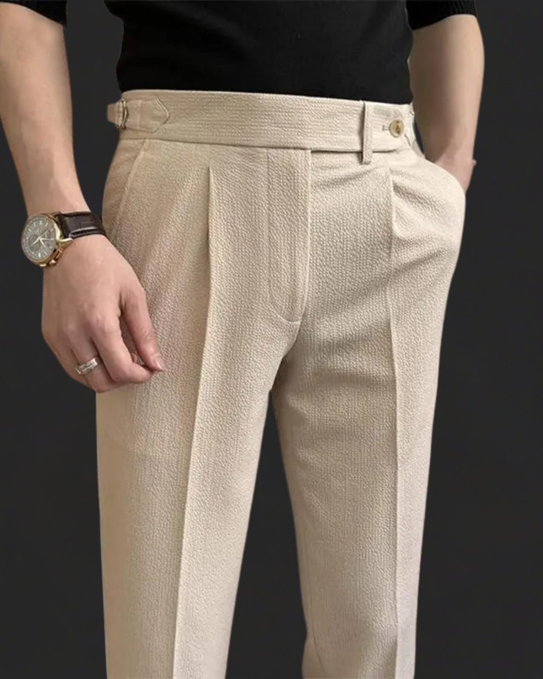 Tailored Straight-Leg - Trouser CASA LARO MEN