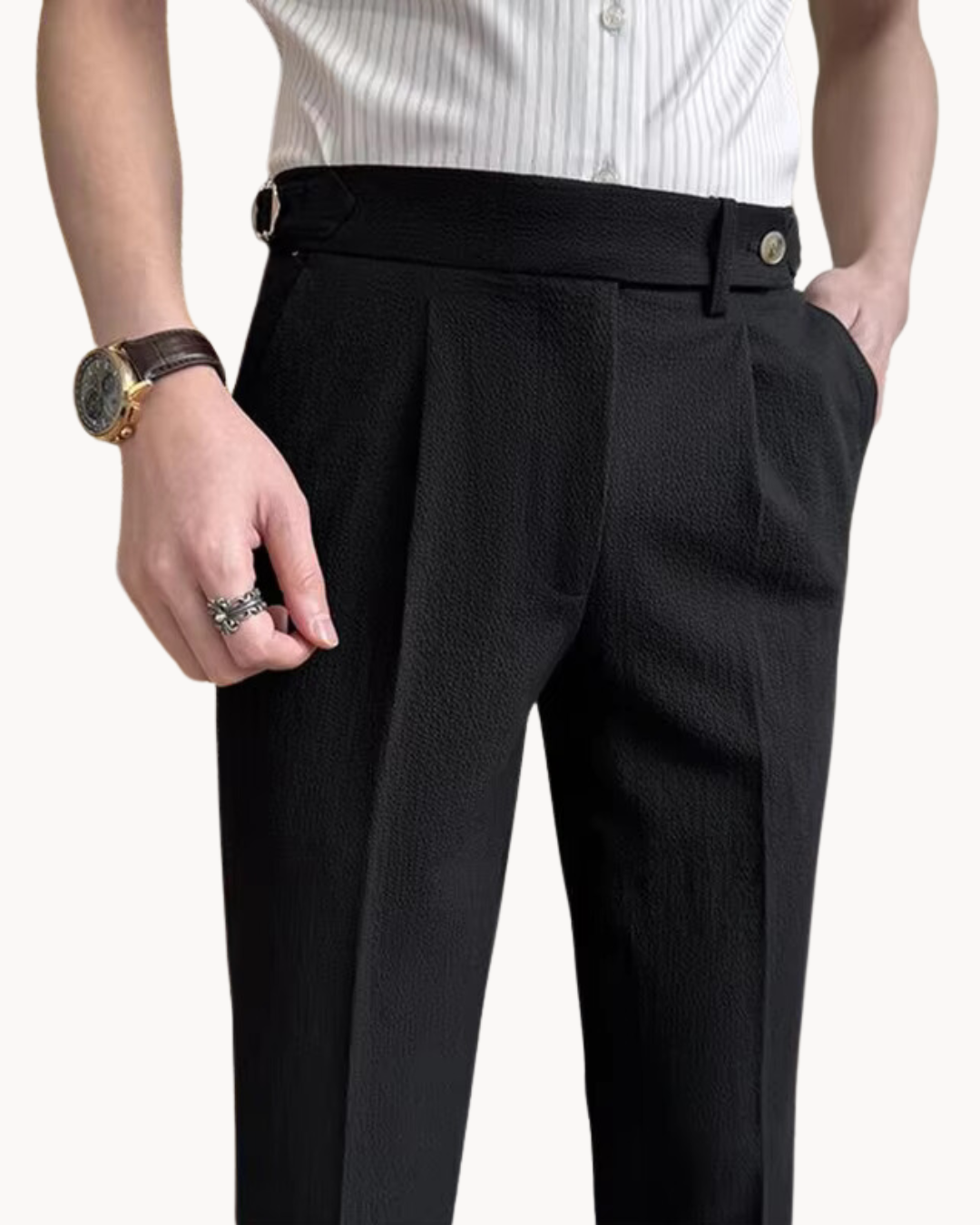 Tailored Straight-Leg - Trouser CASA LARO MEN