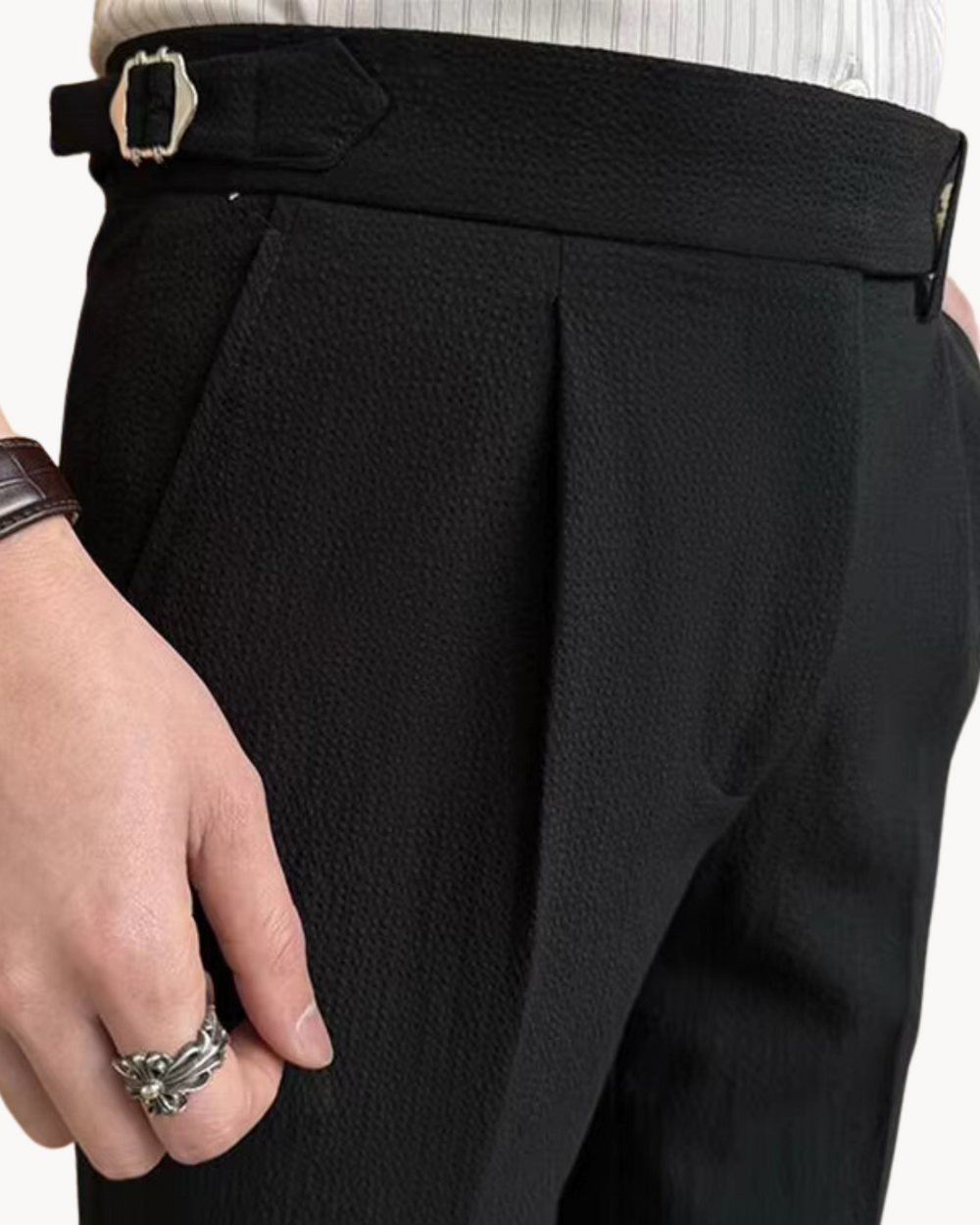 Tailored Straight-Leg - Trouser CASA LARO MEN