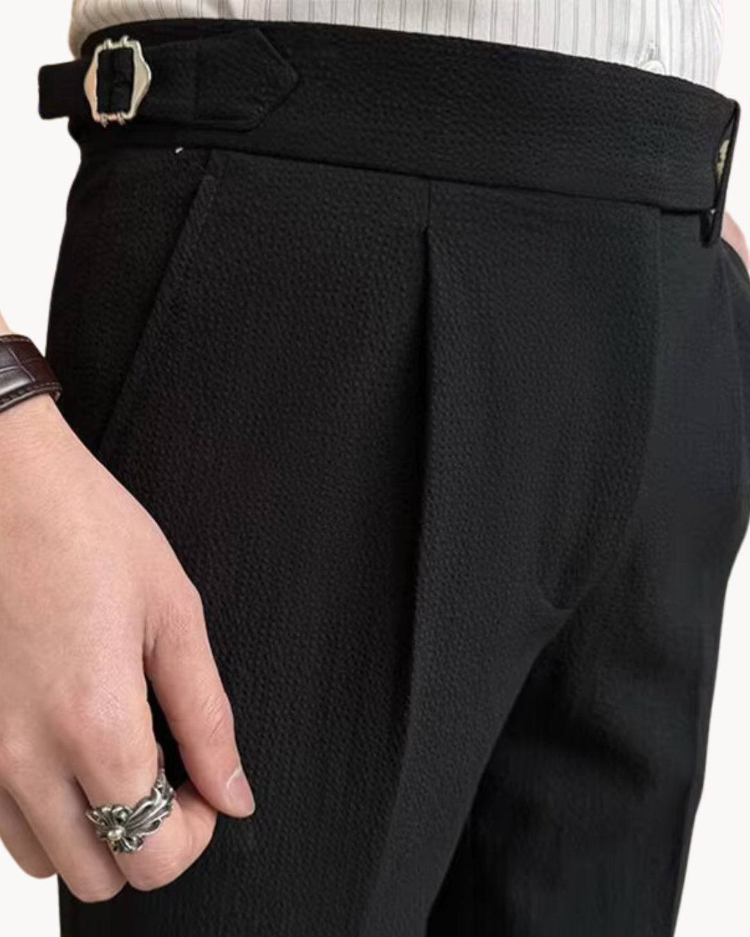 Tailored Straight-Leg - Trouser CASA LARO MEN