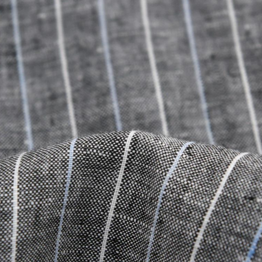 Tailored Striped Linen - Trousers CASA LARO
