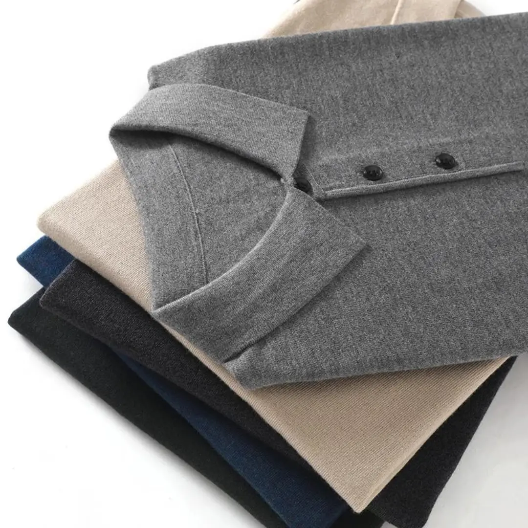 Tailored Wool Button-Down - Shirt CASA LARO