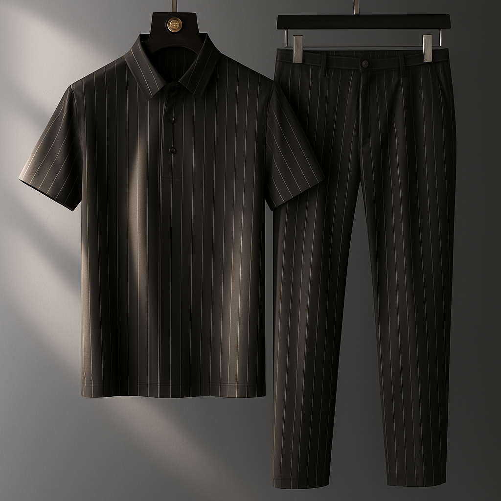 Solari Tailored Polo - Two-Piece Set