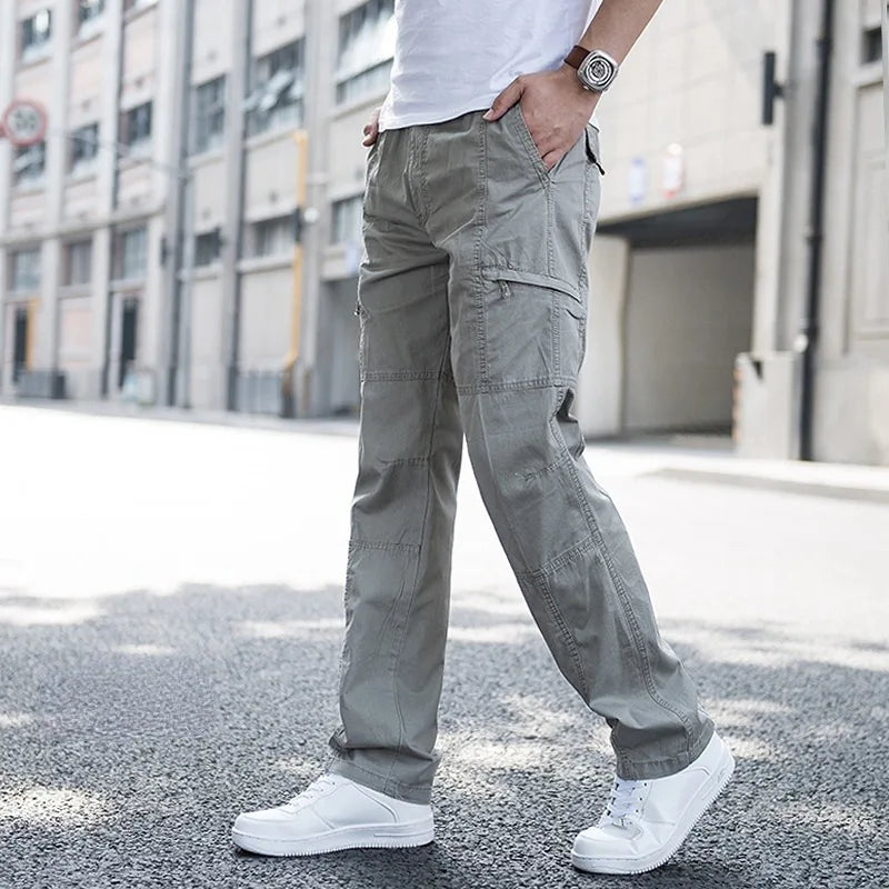 Tech Fabric Utility - Cargo Pants CASA LARO MEN