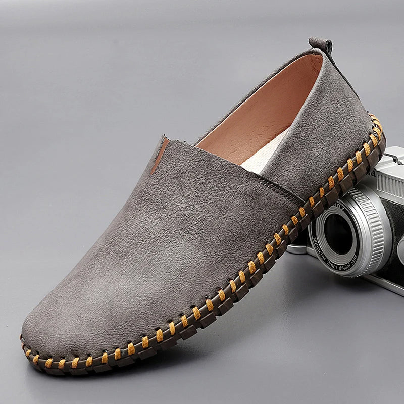 Classic Leather Penny Slip-On - Loafers