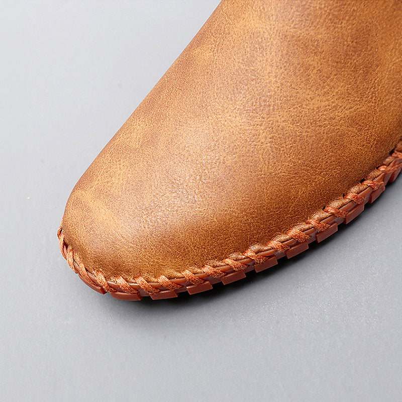Classic Leather Penny Slip-On - Loafers