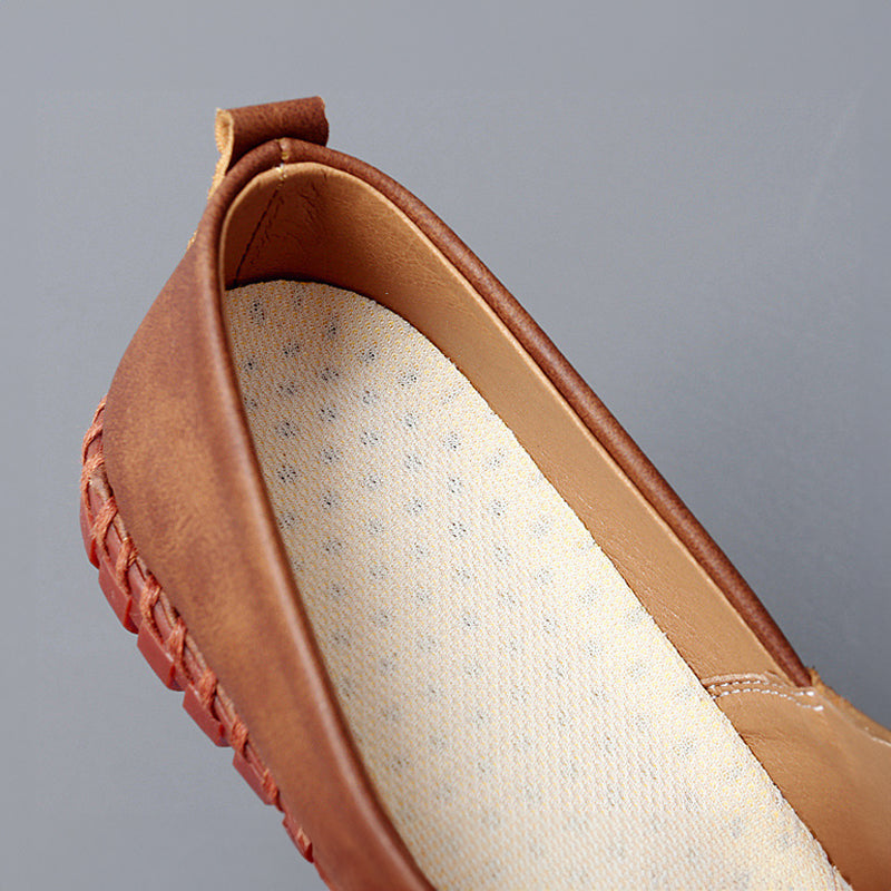 Classic Leather Penny Slip-On - Loafers