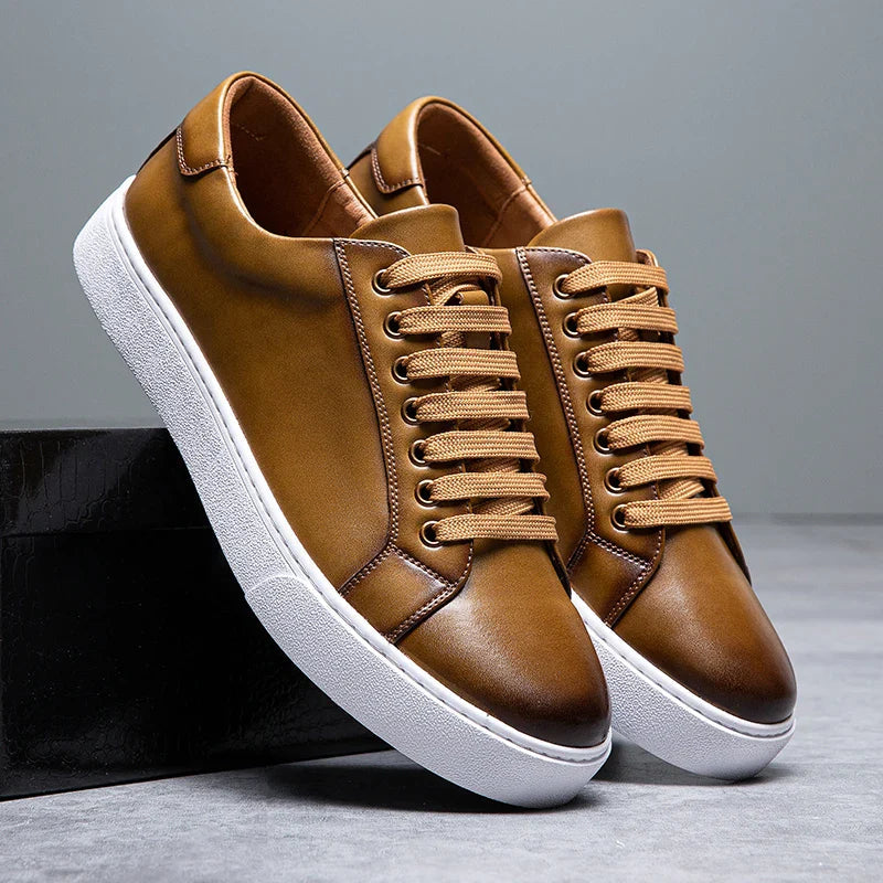 Torino Genuine Leather - Sneakers CAAYWORLD MEN
