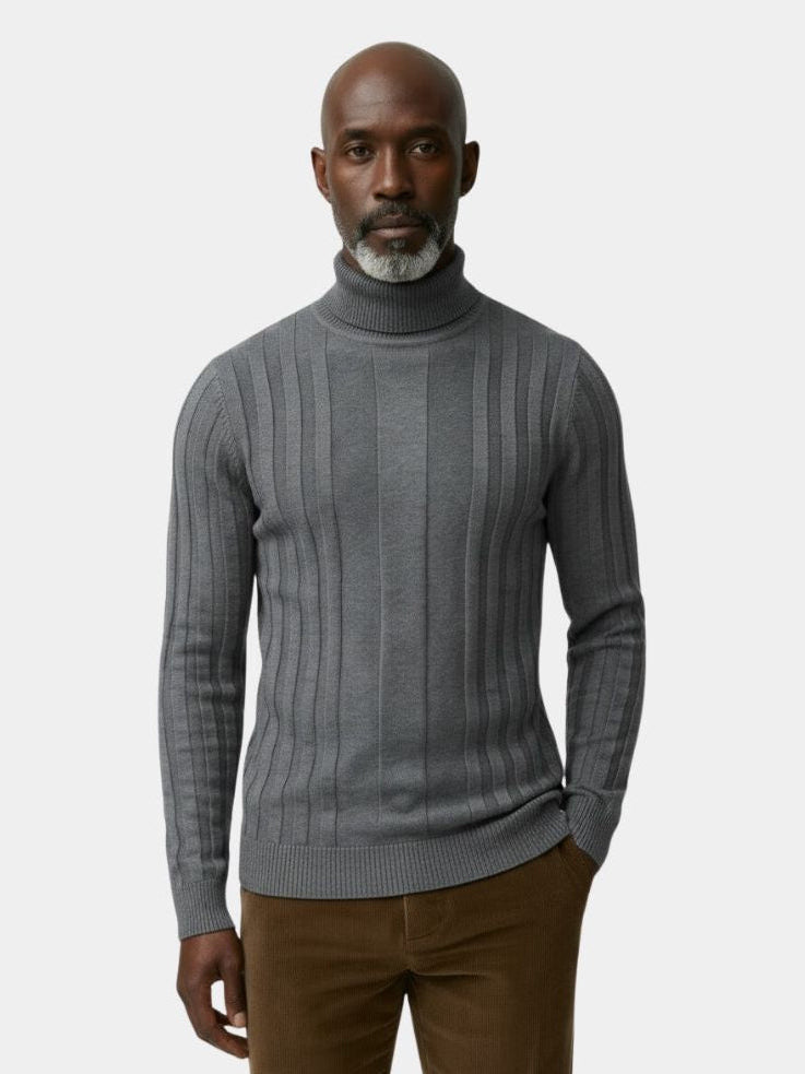 Turtleneck Knitwear Pullover Sweater - Casa  Laro CASA LARO