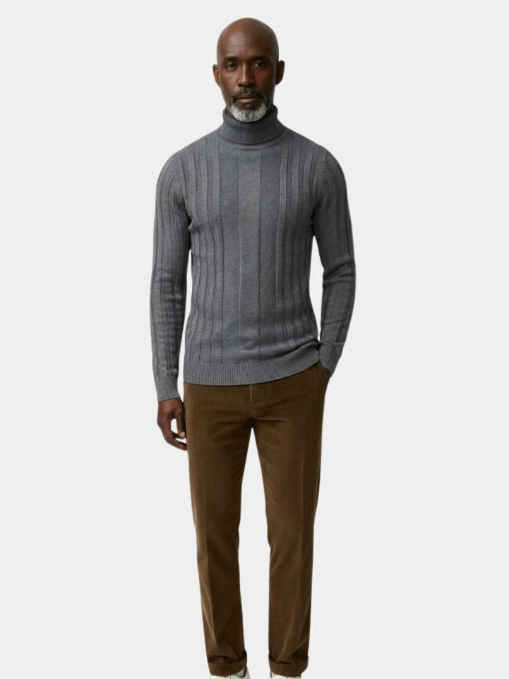 Turtleneck Knitwear Pullover Sweater - Casa  Laro CASA LARO