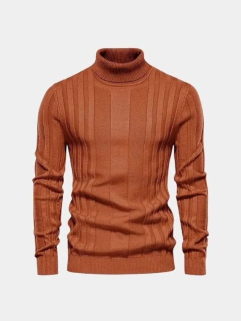 Turtleneck Knitwear Pullover Sweater - Casa  Laro CASA LARO