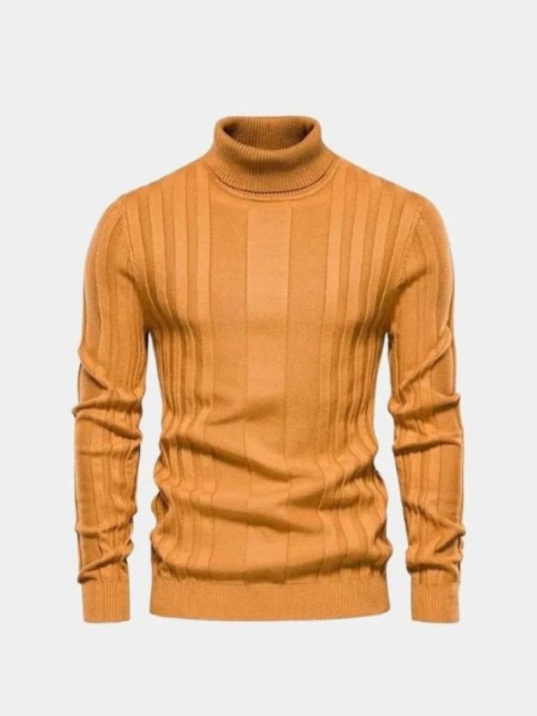 Turtleneck Knitwear Pullover Sweater - Casa  Laro CASA LARO