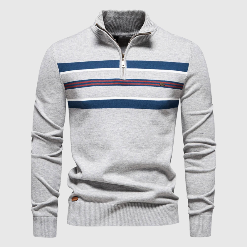Coastal Striped Knit - Sweater