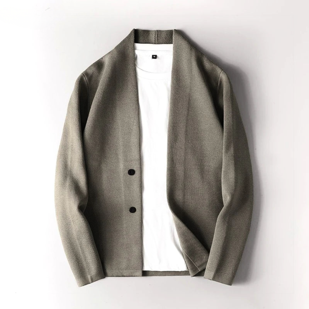 Preston Edge Trim Knit - Cardigan