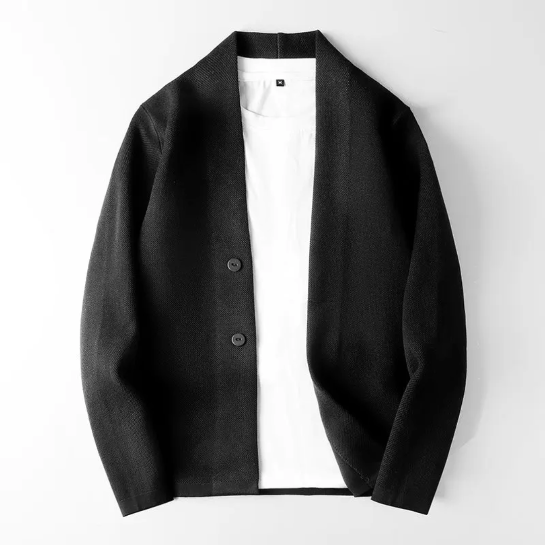 Preston Edge Trim Knit - Cardigan