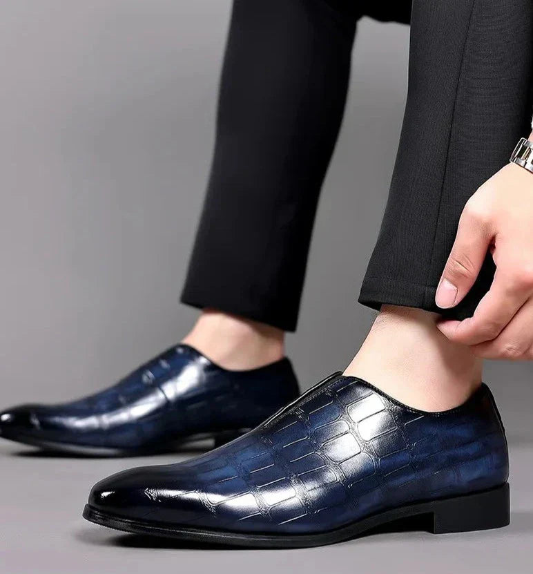 Valencia Genuine Leather Slip-On - Loafers CASA LARO MEN