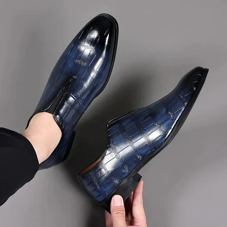 Valencia Genuine Leather Slip-On - Loafers CASA LARO MEN