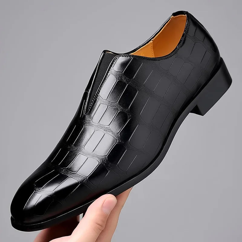 Valencia Genuine Leather Slip-On - Loafers CASA LARO MEN